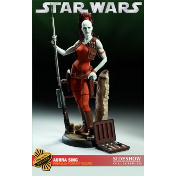 Star Wars Premium Format Figure 1/4 Aurra Sing Sideshow Exclusive 56 cm